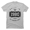 born in 1980 t-shirt